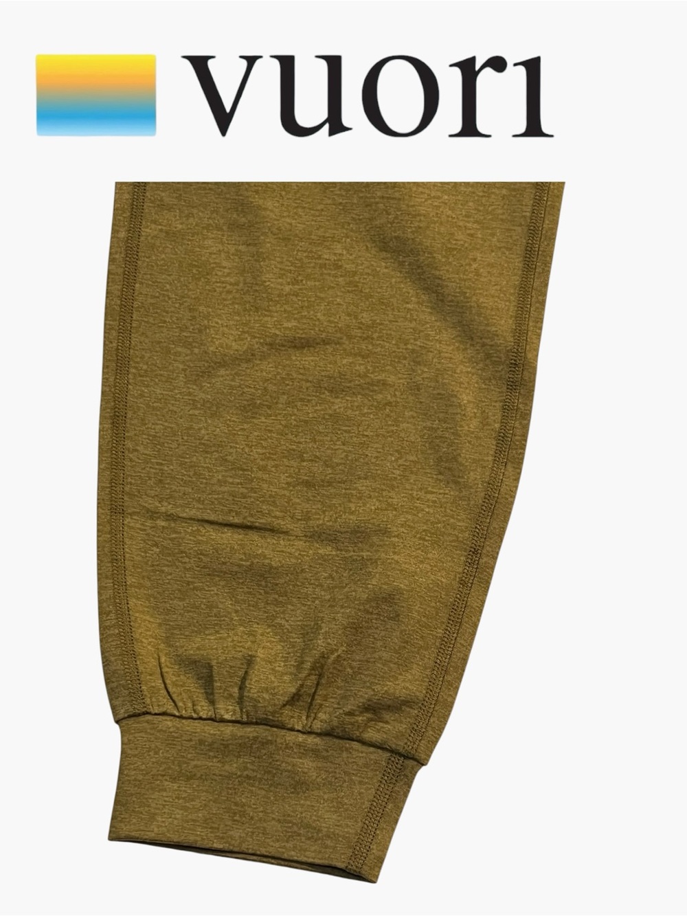 NWT Vuori Pocket Performance Joggers Saguaro Heather SIZE: Small - Picture 4 of 5
